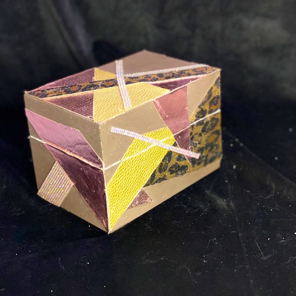 Leopard patches decor box - Picture 3 of 4